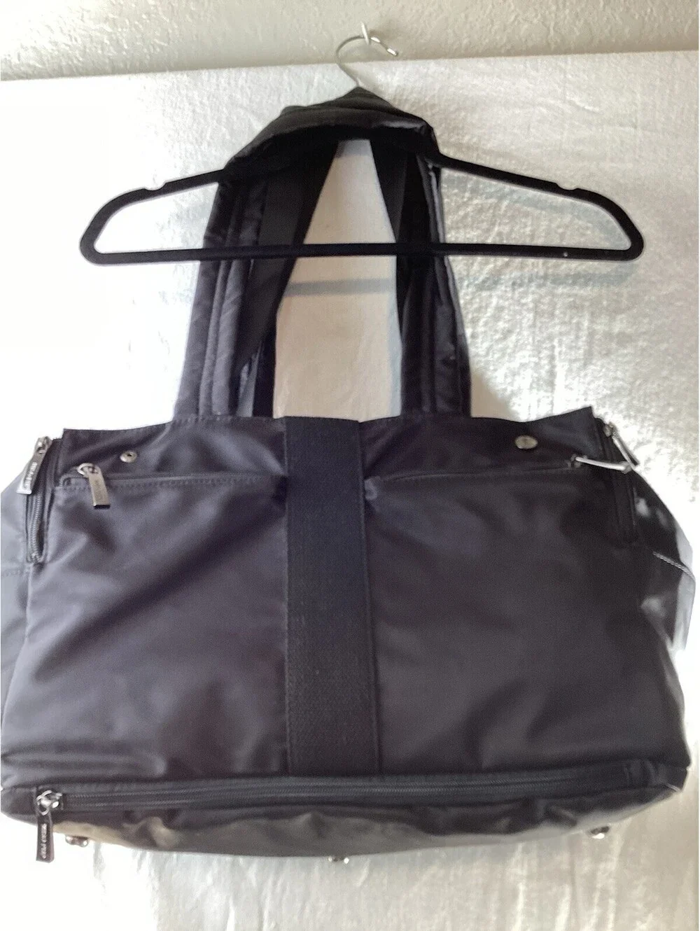 Miso Pup Sporty Black Tote Luxury With Pet Carrier Bag Airline Approved